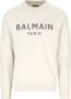 Balmain Sweatshirt met Parijs-print Beige Heren - Thumbnail 1
