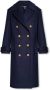 Balmain Oversized jas met kruislings knoopsluiting Blauw Dames - Thumbnail 1