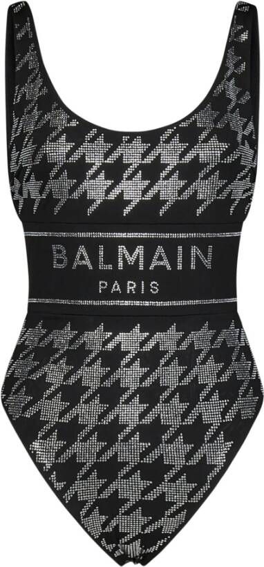 Balmain WoMen Clothing Swimwear Black Ss23 Zwart Dames