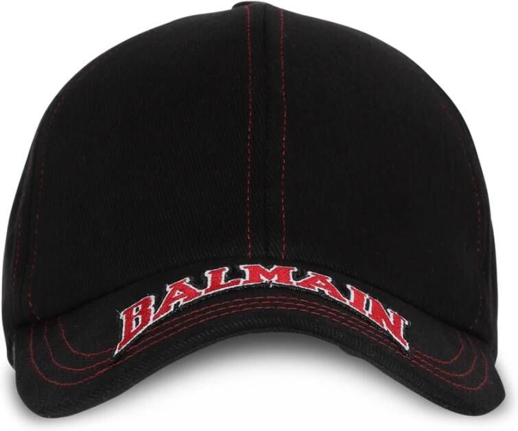 Balmain x Puma Embroidered cap Zwart Heren