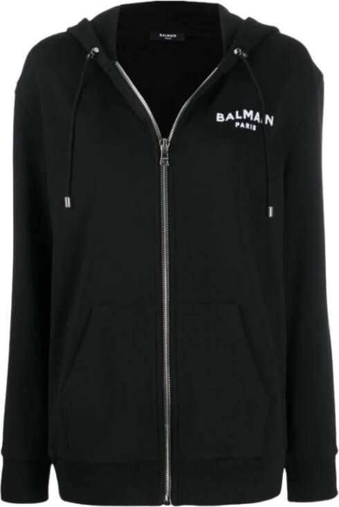 Balmain Zip-throughs Zwart Dames