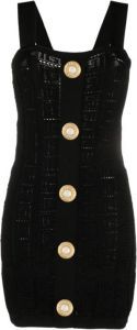 Balmain Zwarte Jurken voor Vrouwen Zwart Dames