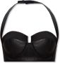 Balmain Bh met halternek en sweetheart hals Zwart - Thumbnail 2