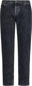 Balmain Zwarte Skinny Jeans Gemaakt in Italië Klassiek Ontwerp Zwart Heren