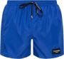 Balmain Blauwe Casual Zwemkleding Polyester Boxer Blue Heren - Thumbnail 1