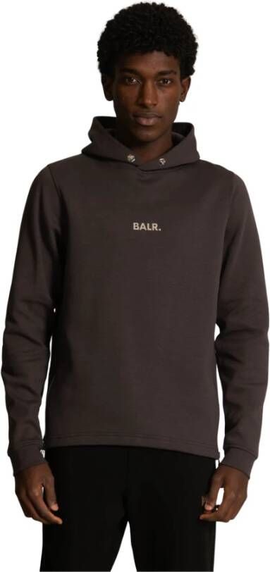 Balr. Balr Q-Series Classic hoodie Grijs Heren