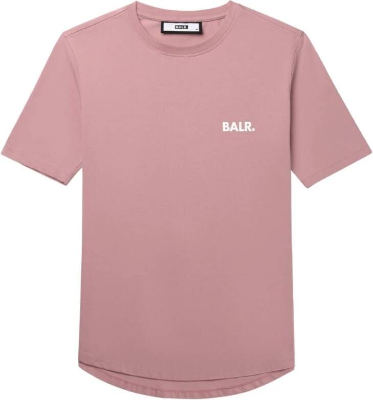 Balr. Balr Athletic Small Branded T-shirt roze-428 Pink Heren
