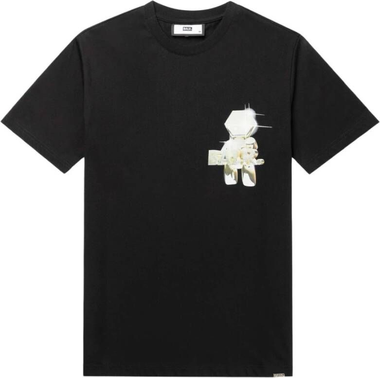 Balr. Balr Olaf Gold Doll T-Shirt Black Heren