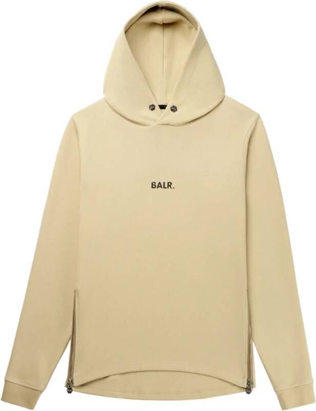 Balr. Balr Q-Series Classic hoodie beige-226 Beige Heren