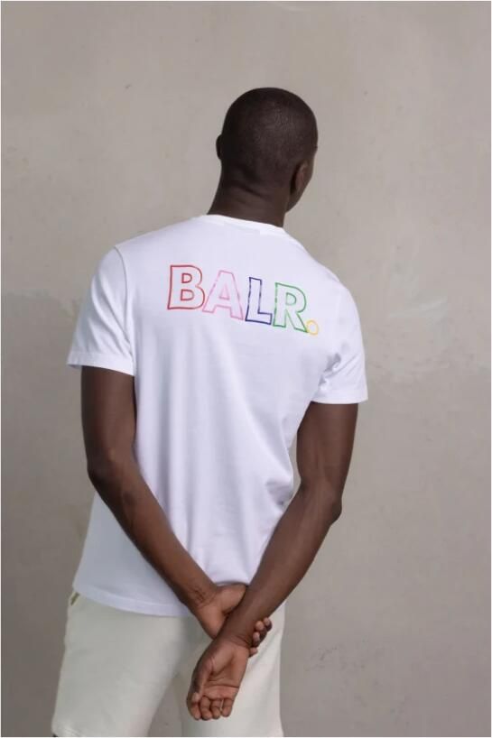 Balr. Stijlvolle Heren T-Shirts Collectie White Heren