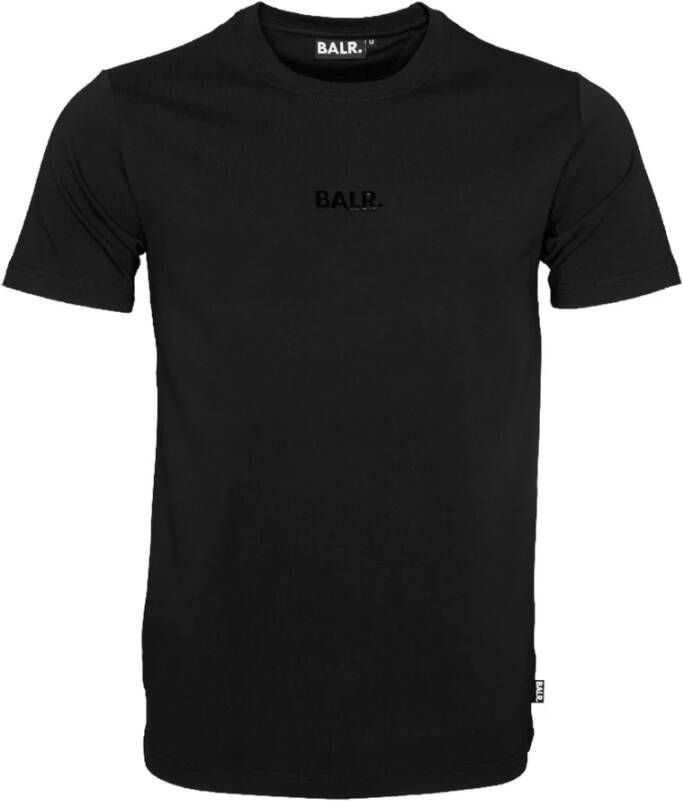 Balr. Bl clic recht T-shirt Zwart Heren