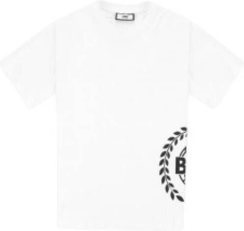 Balr. Crest Print T-shirt White Heren