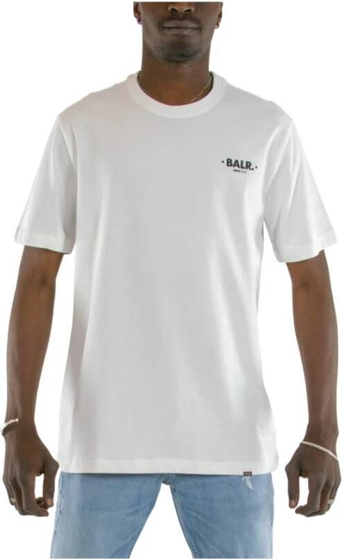 Balr. Logo t -shirt White Heren