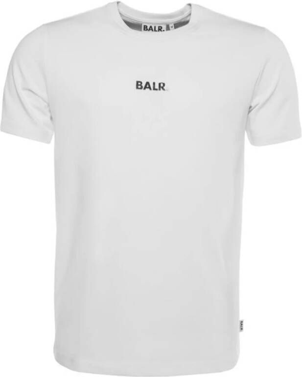 Balr. Metaallogo t -shirt White Heren
