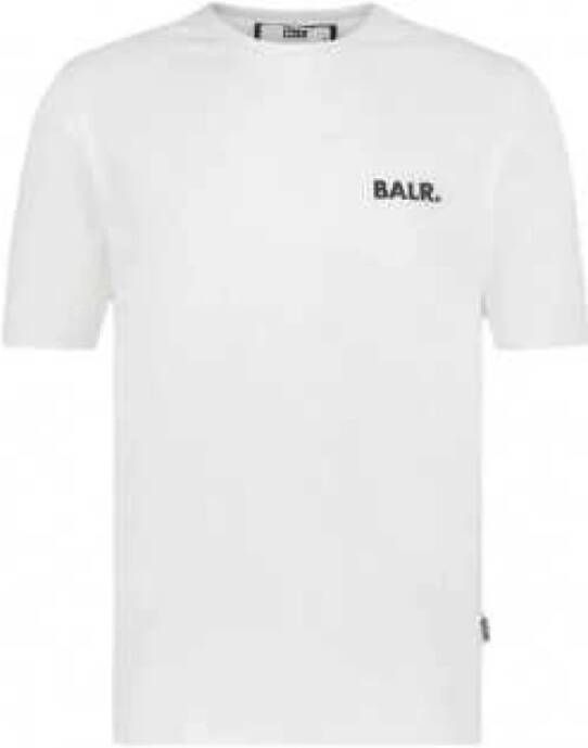 Balr. Athletic Branded Chest T-Shirt White Heren