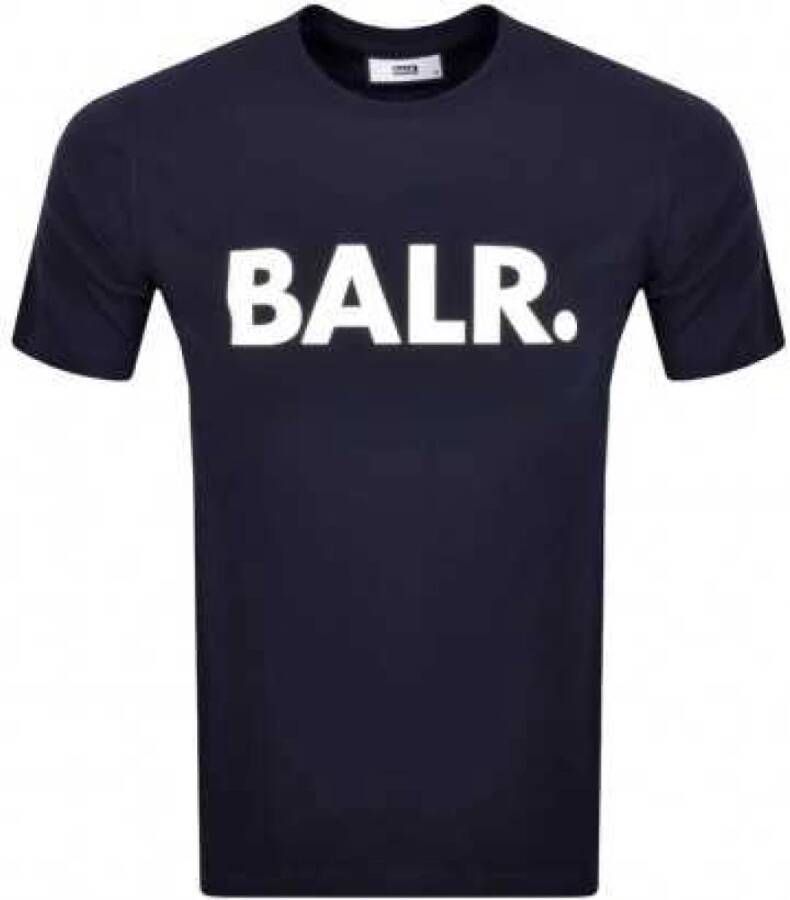Balr. Moderne Straight T-Shirt Blue Heren