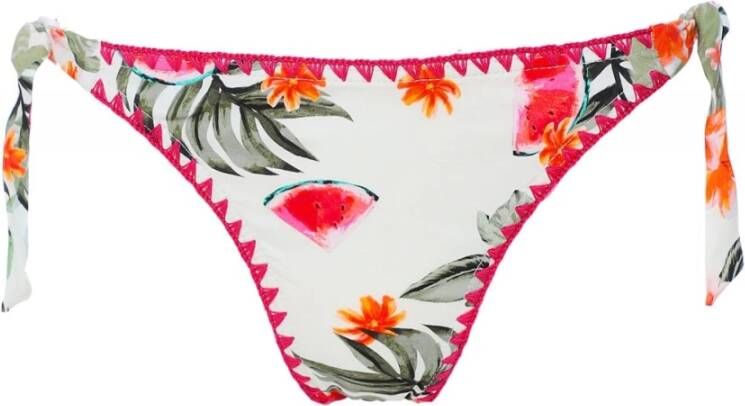 Banana moon Dimka Palmrose Bikini Bottoms White Dames