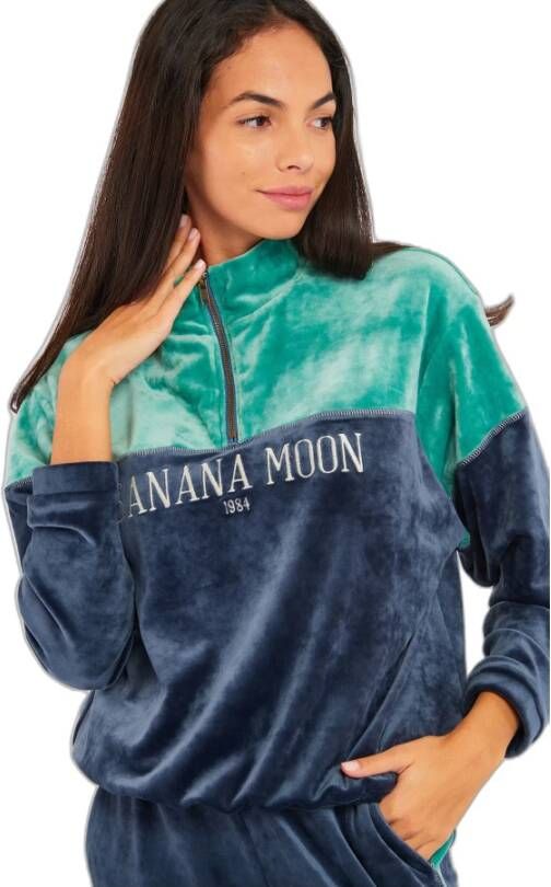 Banana moon Sweatshirt vrouw Amira Wildlake Blauw Dames