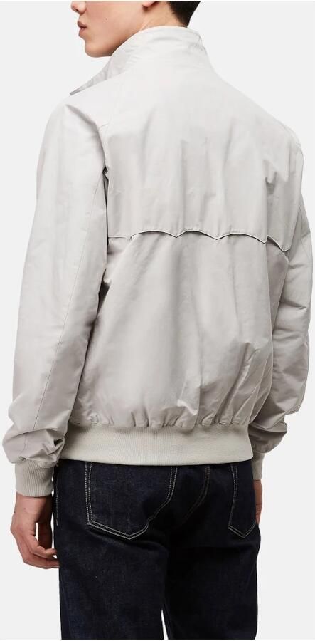 Baracuta Natuurlijke Beige Tartan Bomberjack White Heren - Foto 4