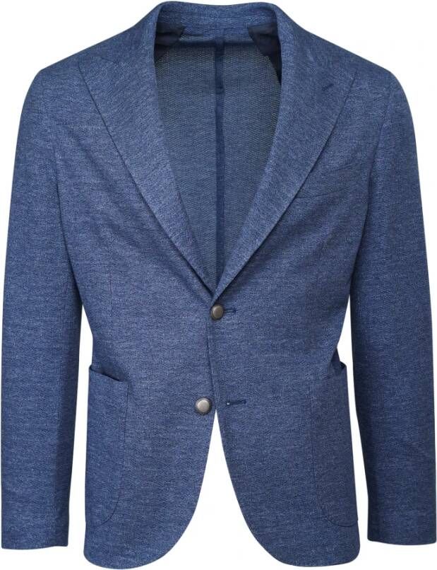 Barba Blazerjas Blauw Heren