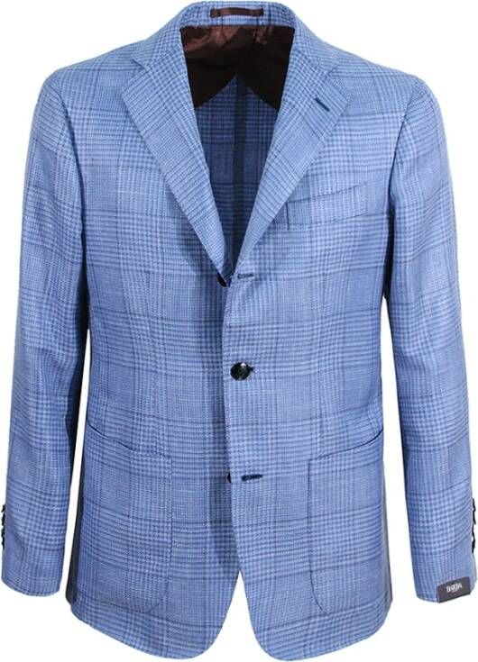 Barba Blazerjas Blauw Heren