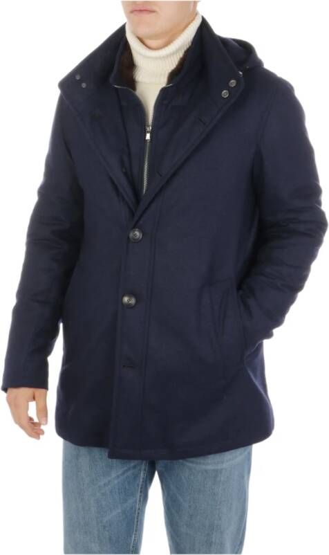 Barba Jas sneeuw 191 Blauw Heren