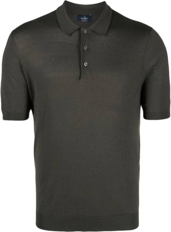 Barba Polo Shirt Groen Heren