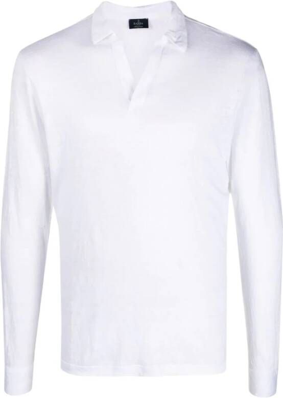 Barba Polo Shirts White Heren
