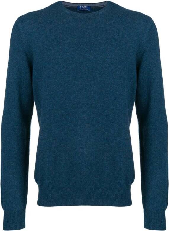 Barba Blauwe Sweaters voor Heren Blauw Heren