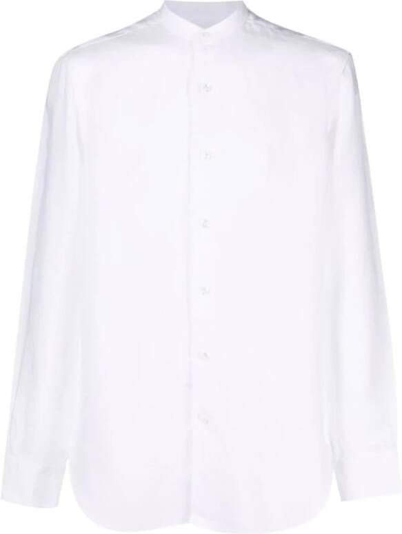 Barba Shirt K4U79P018533 White Heren