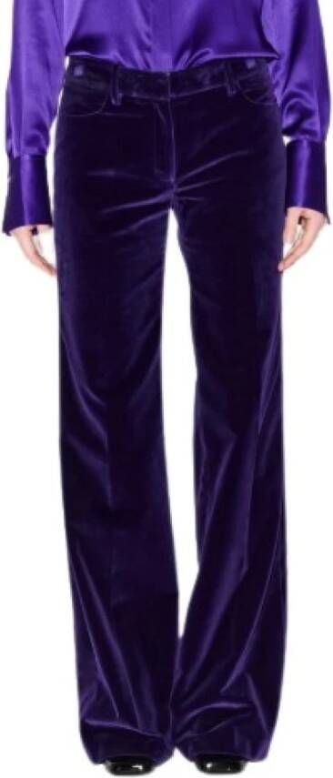 Barbara Bui Trousers Purple Dames