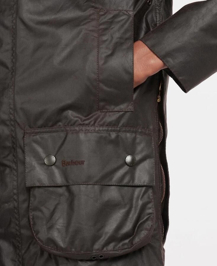 Barbour Groene waxjas voor alle seizoenen Green Heren - Foto 4