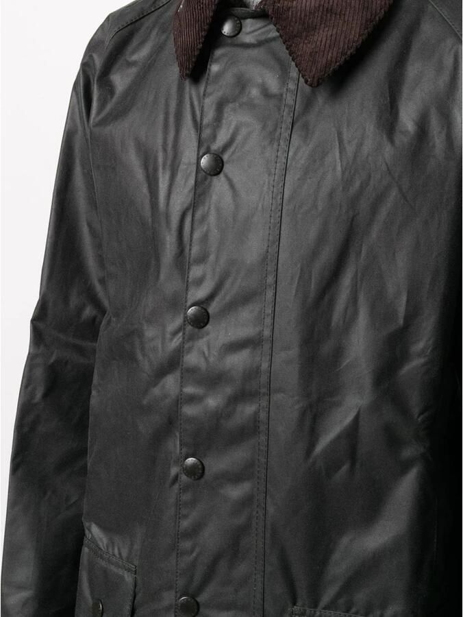 Barbour Beaufort Wax Jacket Stijlvolle en functionele regenjassen Groen Heren - Foto 7