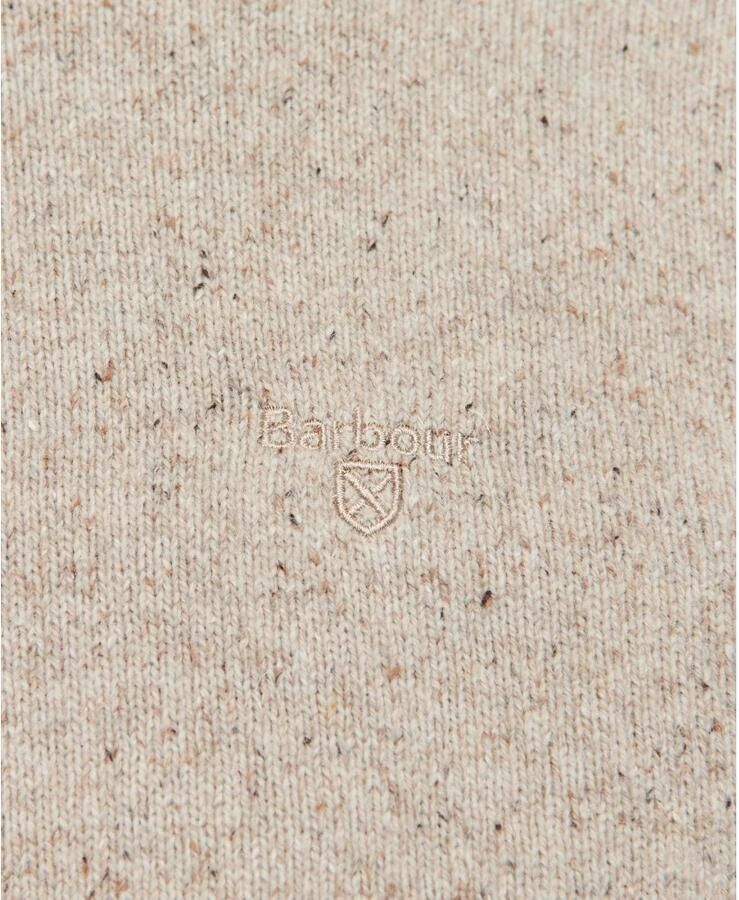 Barbour Regular fit gilet van een mix van wol en linnen met zijde