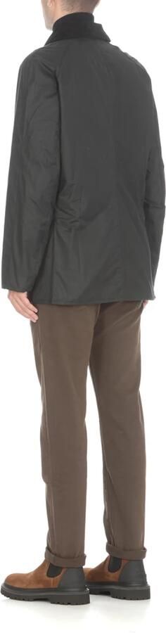 Barbour Blauwe Jassen met Logo en Voorsluiting Blue Heren - Foto 17