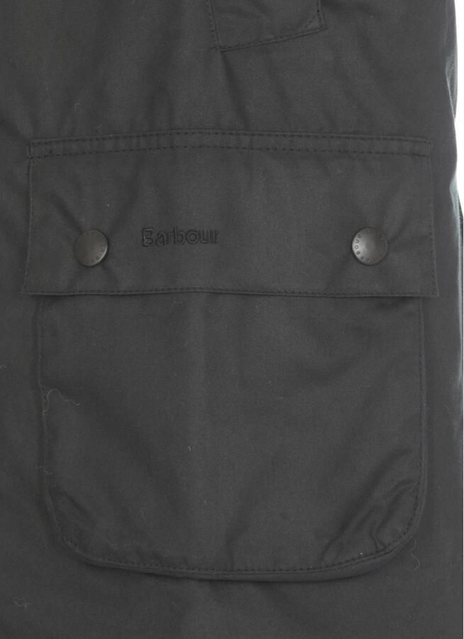 Barbour Blauwe Jassen met Logo en Voorsluiting Blue Heren - Foto 11