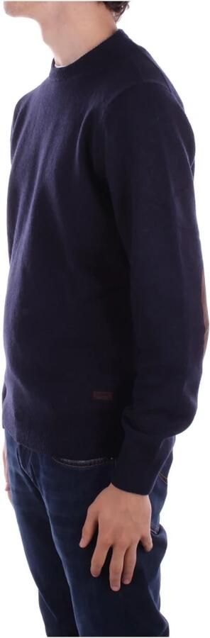 Barbour Blauwe Logo Front Sweater Blue Heren - Foto 8
