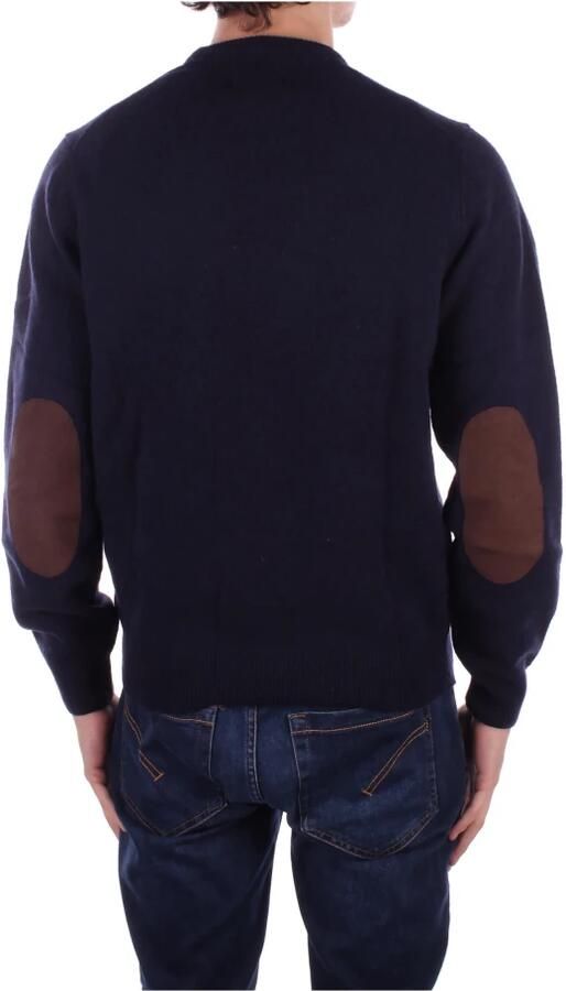 Barbour Blauwe Logo Front Sweater Blue Heren - Foto 4