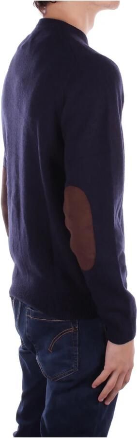 Barbour Blauwe Logo Front Sweater Blue Heren - Foto 7