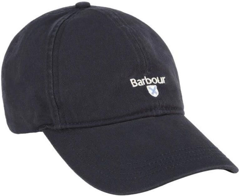 Barbour Stijlvolle Navy Blauwe Katoenen Pet Blauw Heren - Foto 5