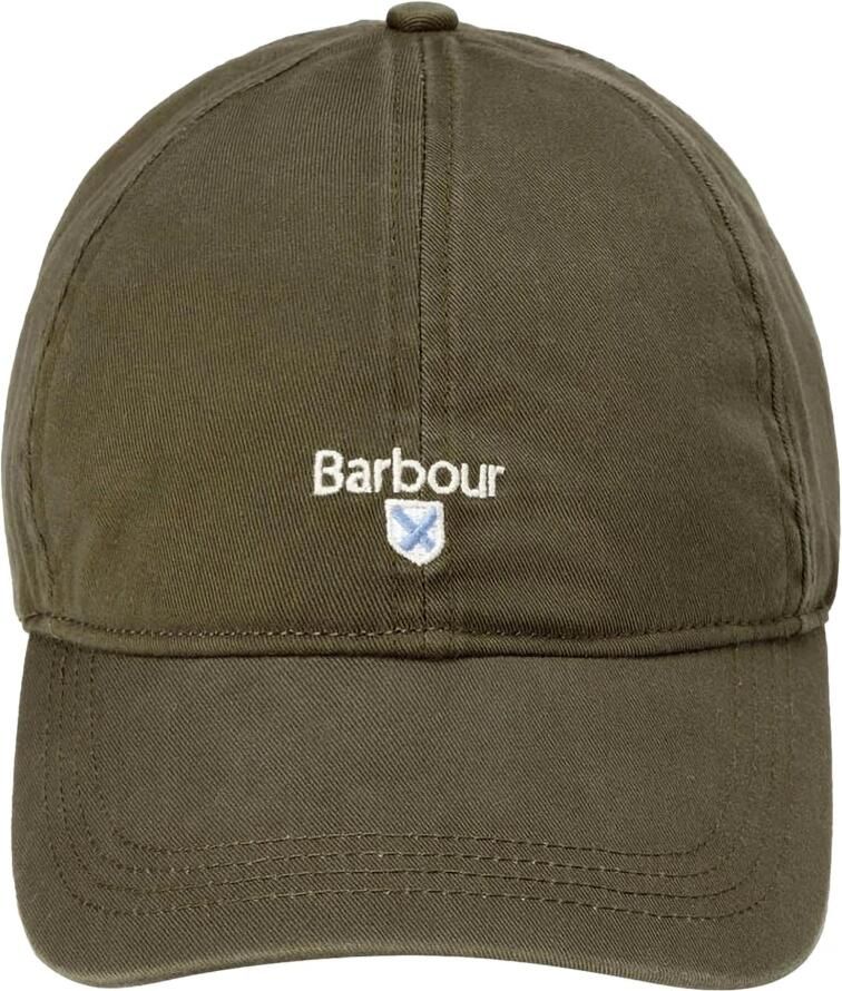 Barbour Baseballpet met labelstitching model 'CASCADE'