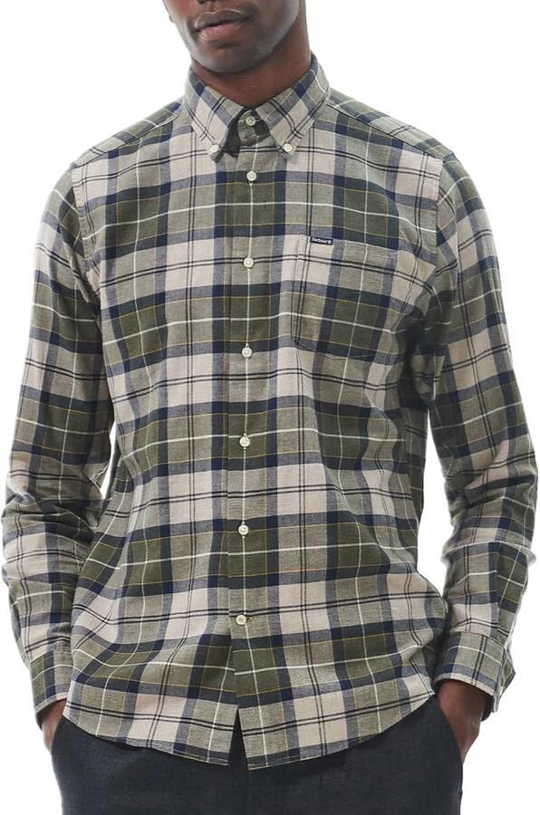 Barbour Casual Geruite Overhemd Fortrose Tailored Multicolor Heren
