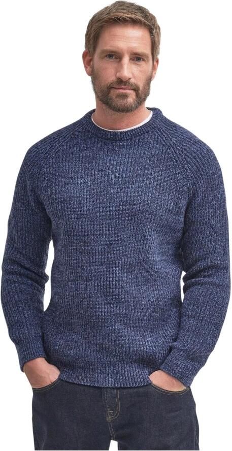 BARBOUR Heren Truien & Vesten Horseford Crew Neck Jumper Donkerblauw - Foto 6