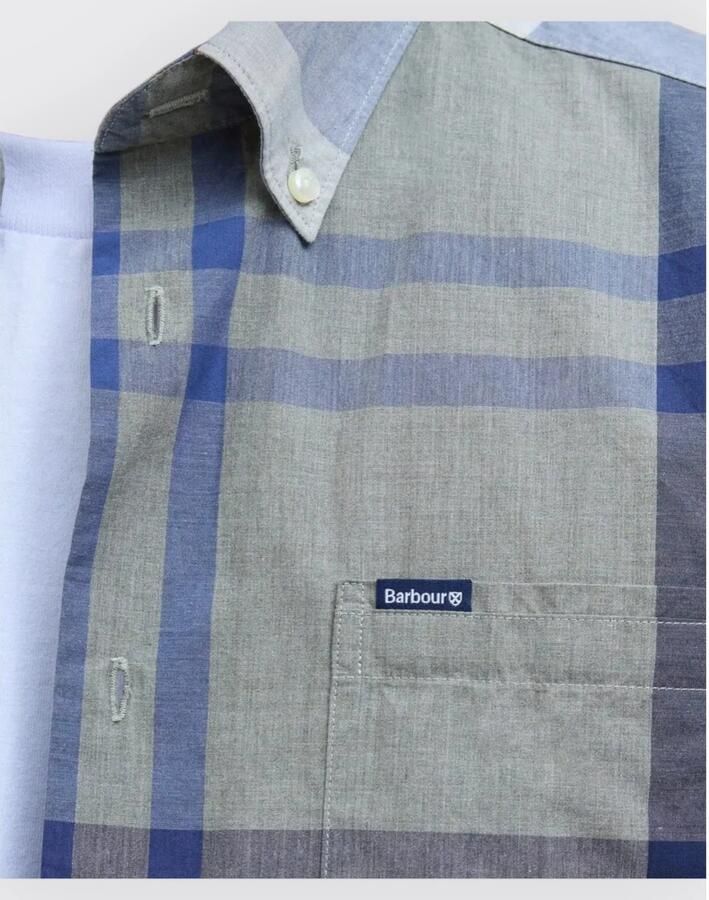 Barbour Getailleerd Overhemd voor Heren Multicolor Heren