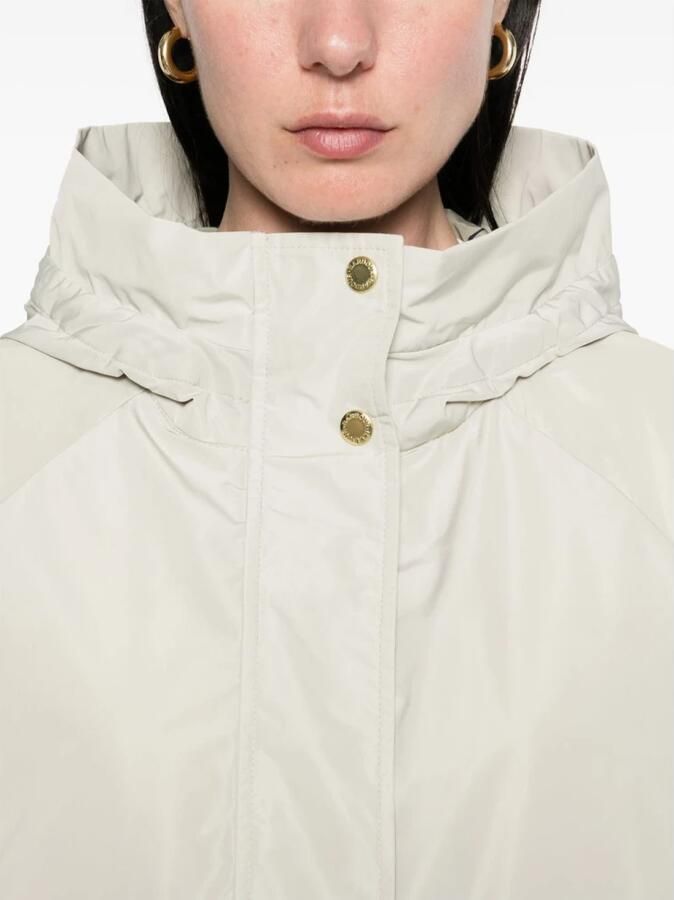 Barbour Grijze Jack met Trekkoord Capuchon Gray Dames - Foto 2
