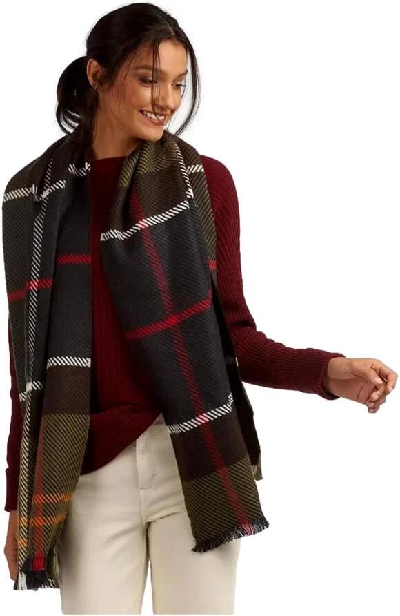 Barbour Klassieke Tartan Sjaal Blair Stijl Multicolor Dames - Foto 3