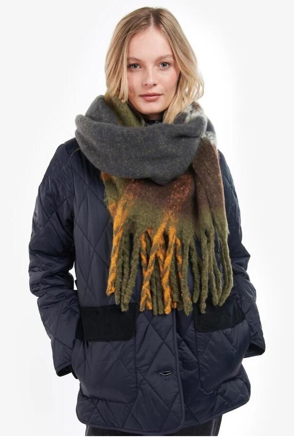 Barbour Sjaal met all-over motief model 'ISLA TARTAN' - Foto 4