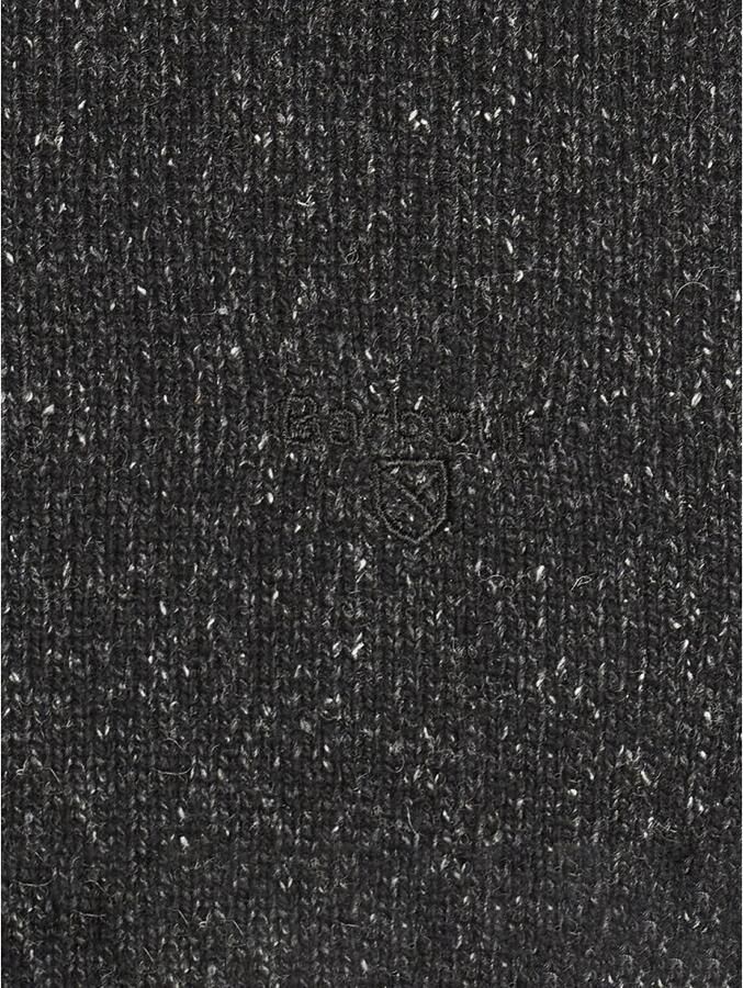 Barbour Essential Tisbury Heren Wollen Trui Black Heren