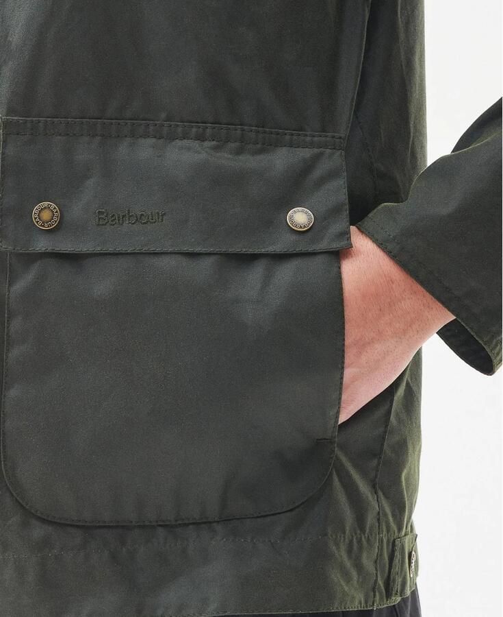 Barbour Groene Wax Short Bedale Jassen Groen Heren - Foto 2