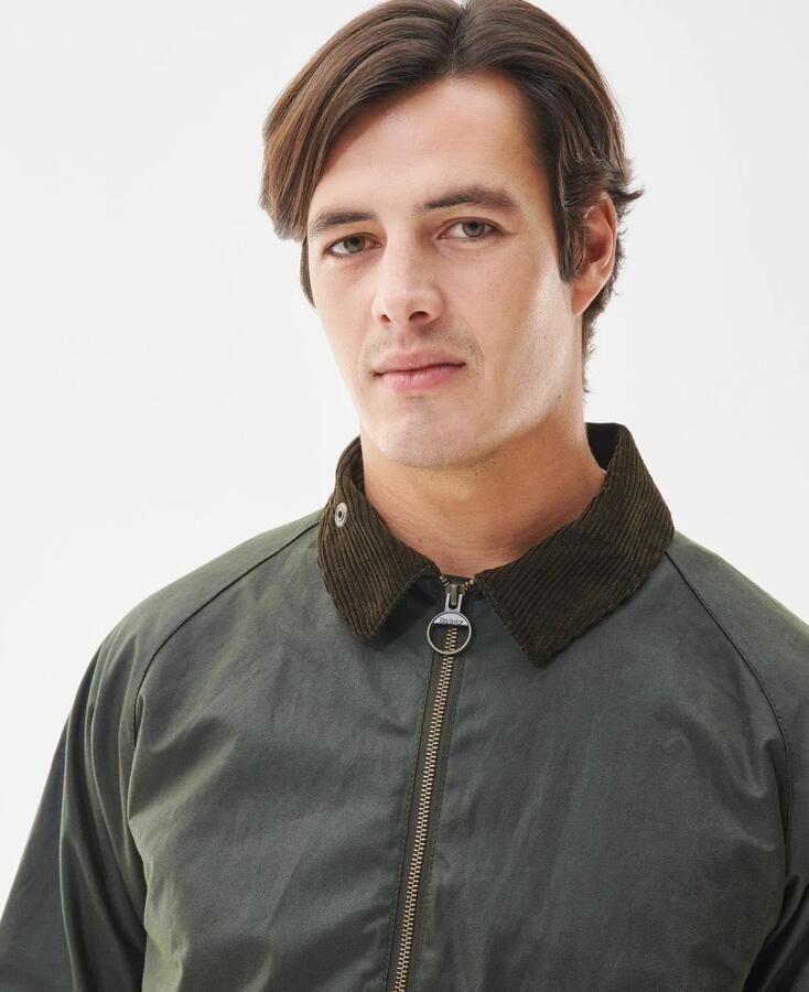 Barbour Groene Wax Short Bedale Jassen Groen Heren - Foto 3